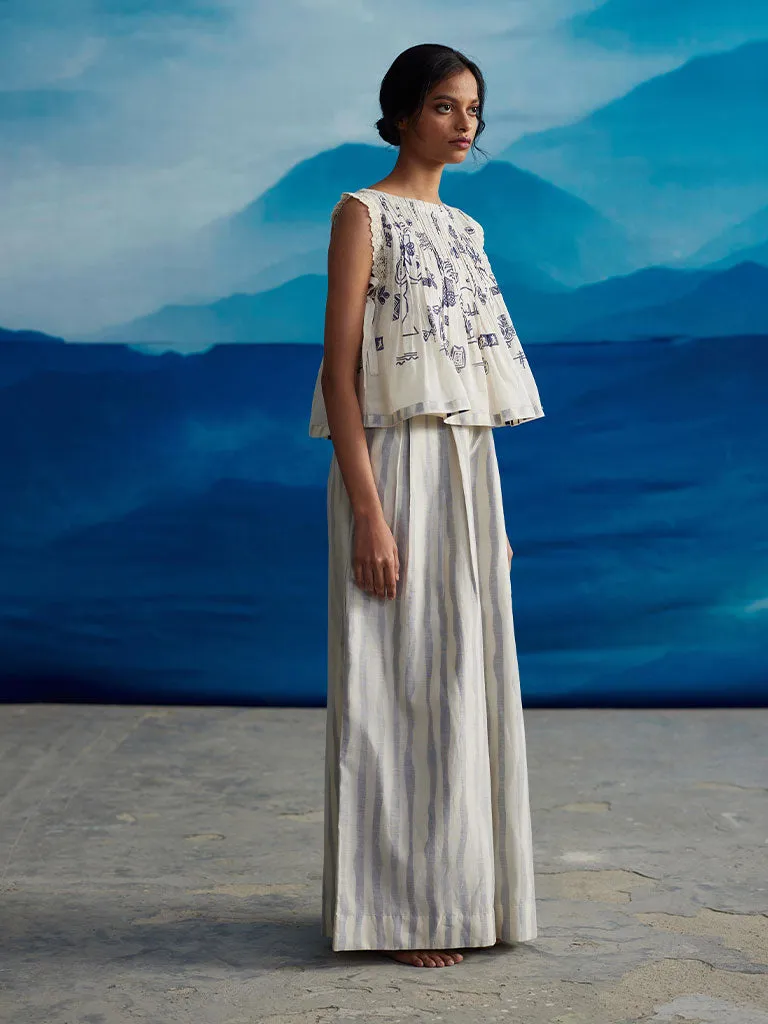 Calantha Pleated Top