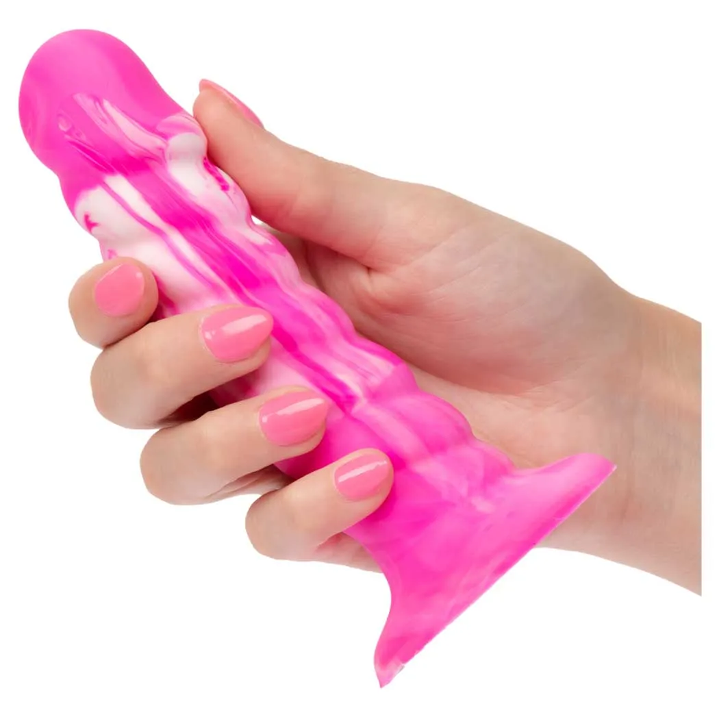 CalExotics Twisted Love 5.5" Twisted Ribbed Probe