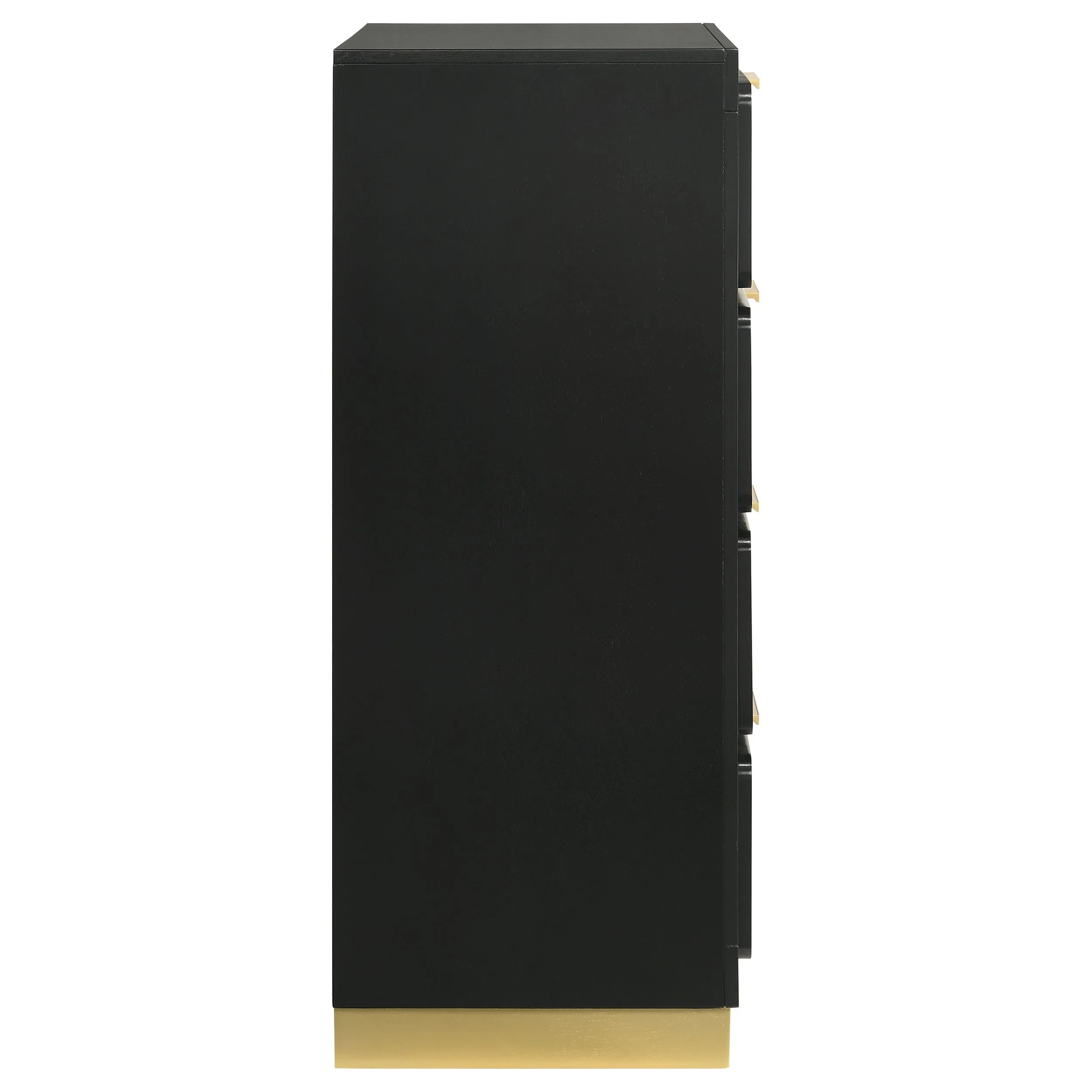 Caraway 4-drawer Bedroom Chest Black