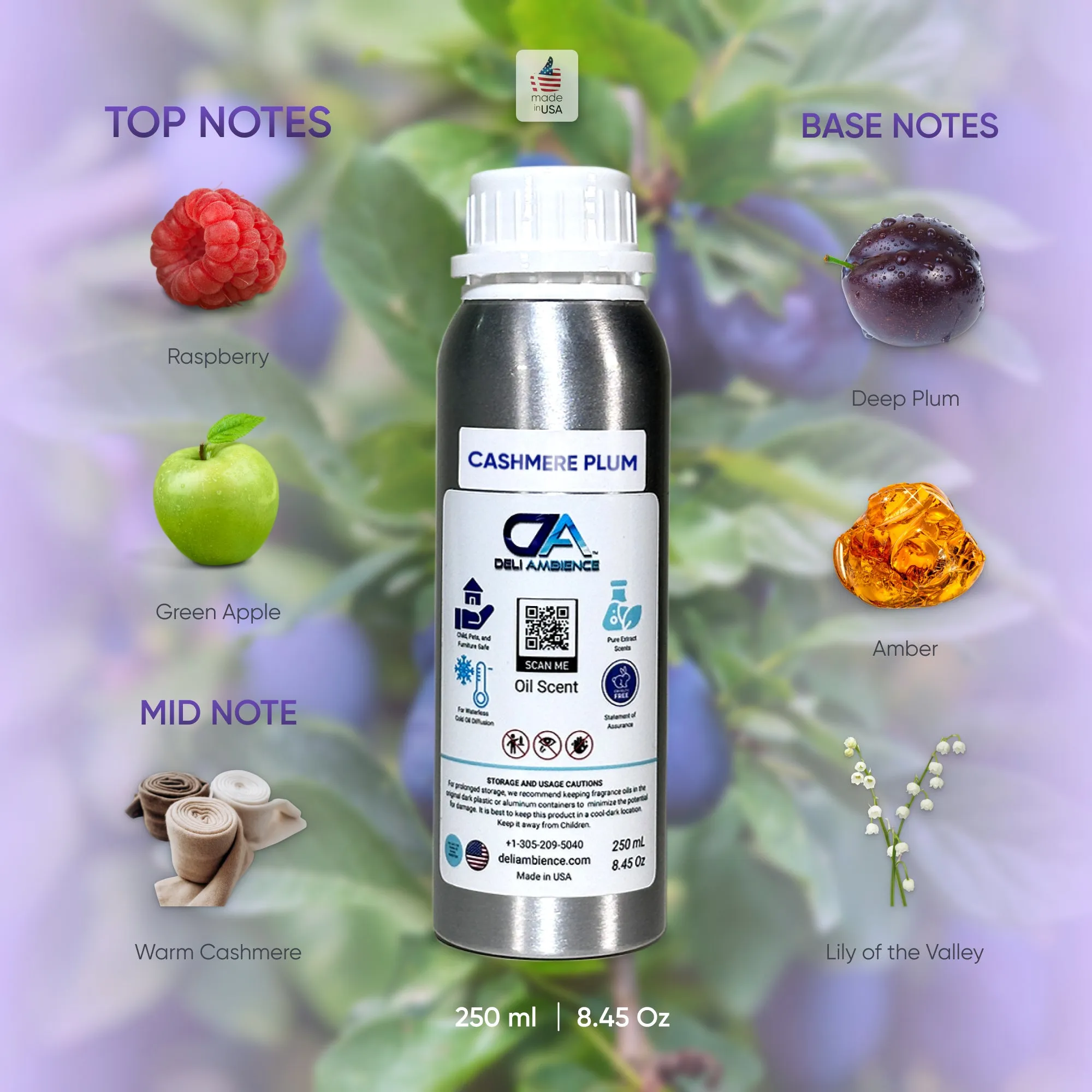 Cashmere Plum Oil Scent
