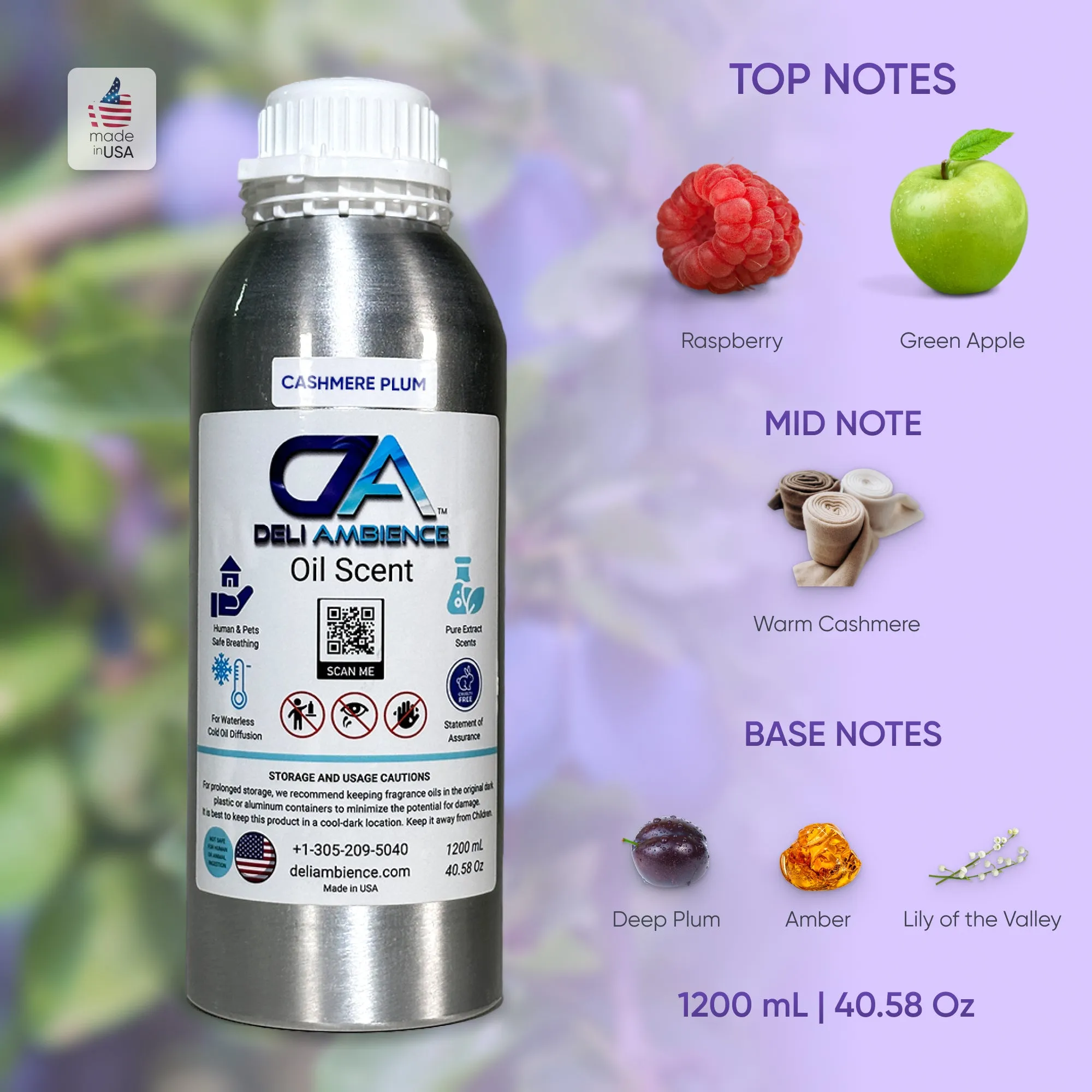 Cashmere Plum Oil Scent