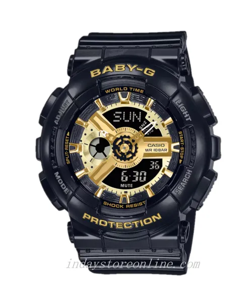 Casio Baby-G Women's Watch BA-110X-1A Resin Band Shock Resistant Best Seller