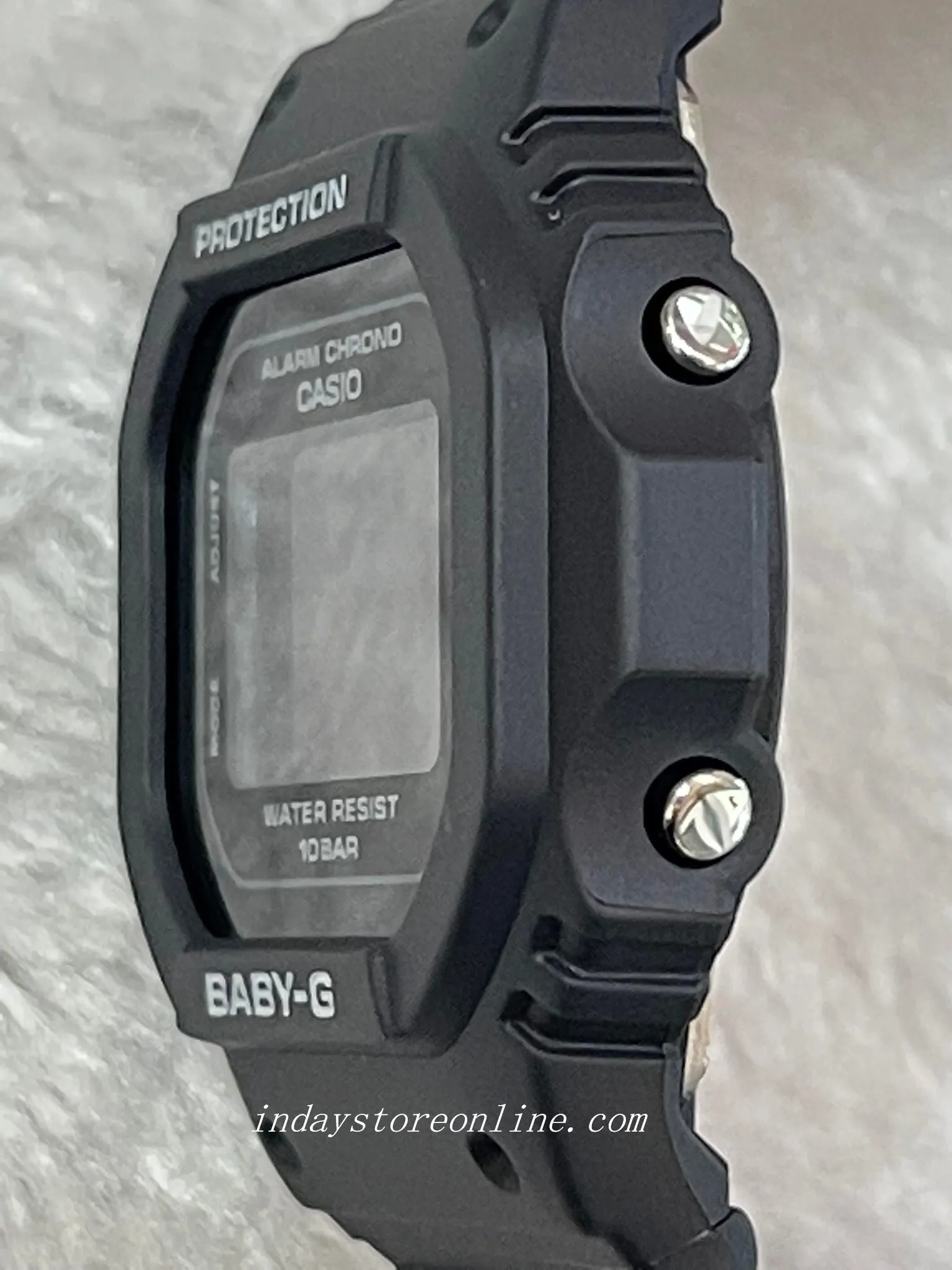 Casio Baby-G Women's Watch BGD-565-1 Resin Band Shock Resistant Mineral Glass