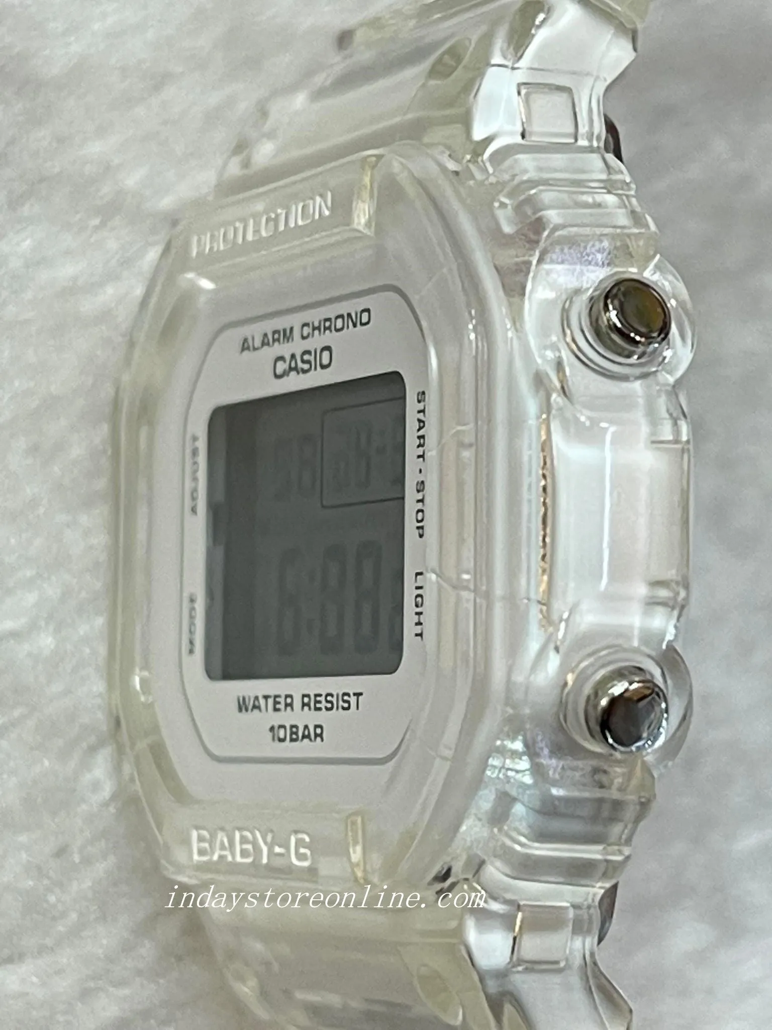 Casio Baby-G Women's Watch BGD-565S-7 Resin Band Shock Resistant Mineral Glass