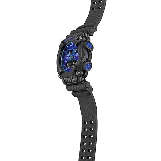Casio G-Shock GA900VB-1A Virtual World Metallic Watch Purple Violet