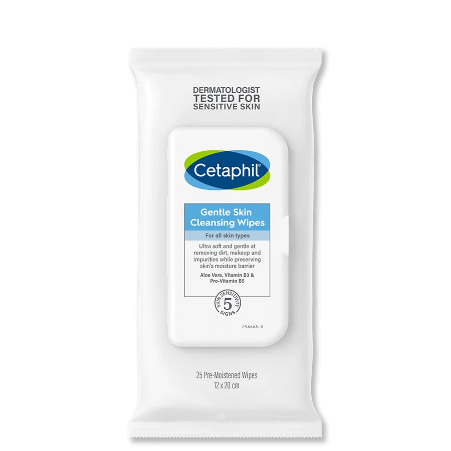 Cetaphil Gentle Skin Cleansing Wipes 25pk