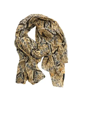 Chanda Cotton Scarf - Beige