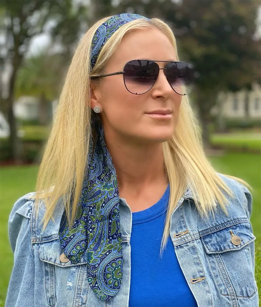 Checkerboard Butte - Hair Scarf