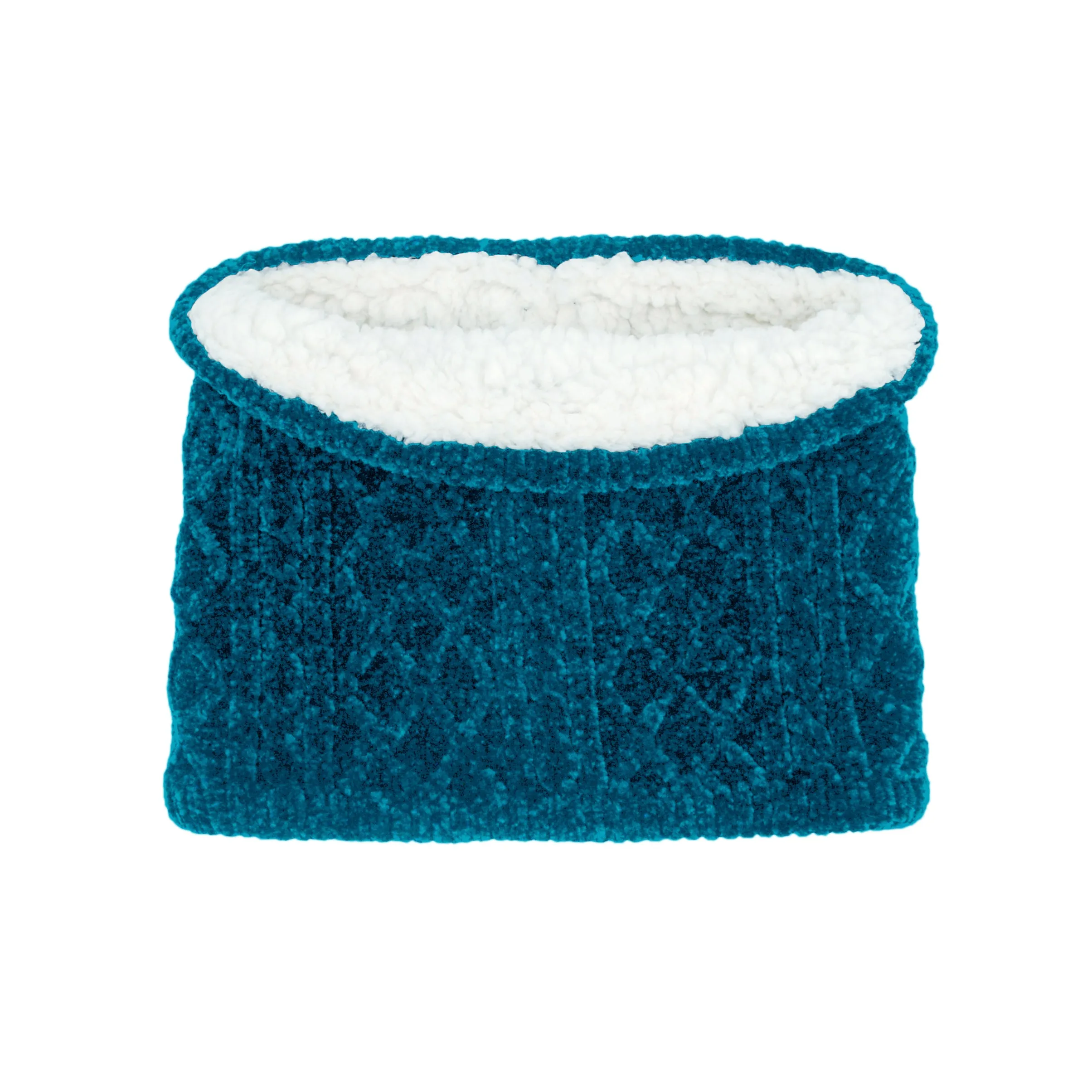 Chenille Knit Snood Neck Warmer | Oxford