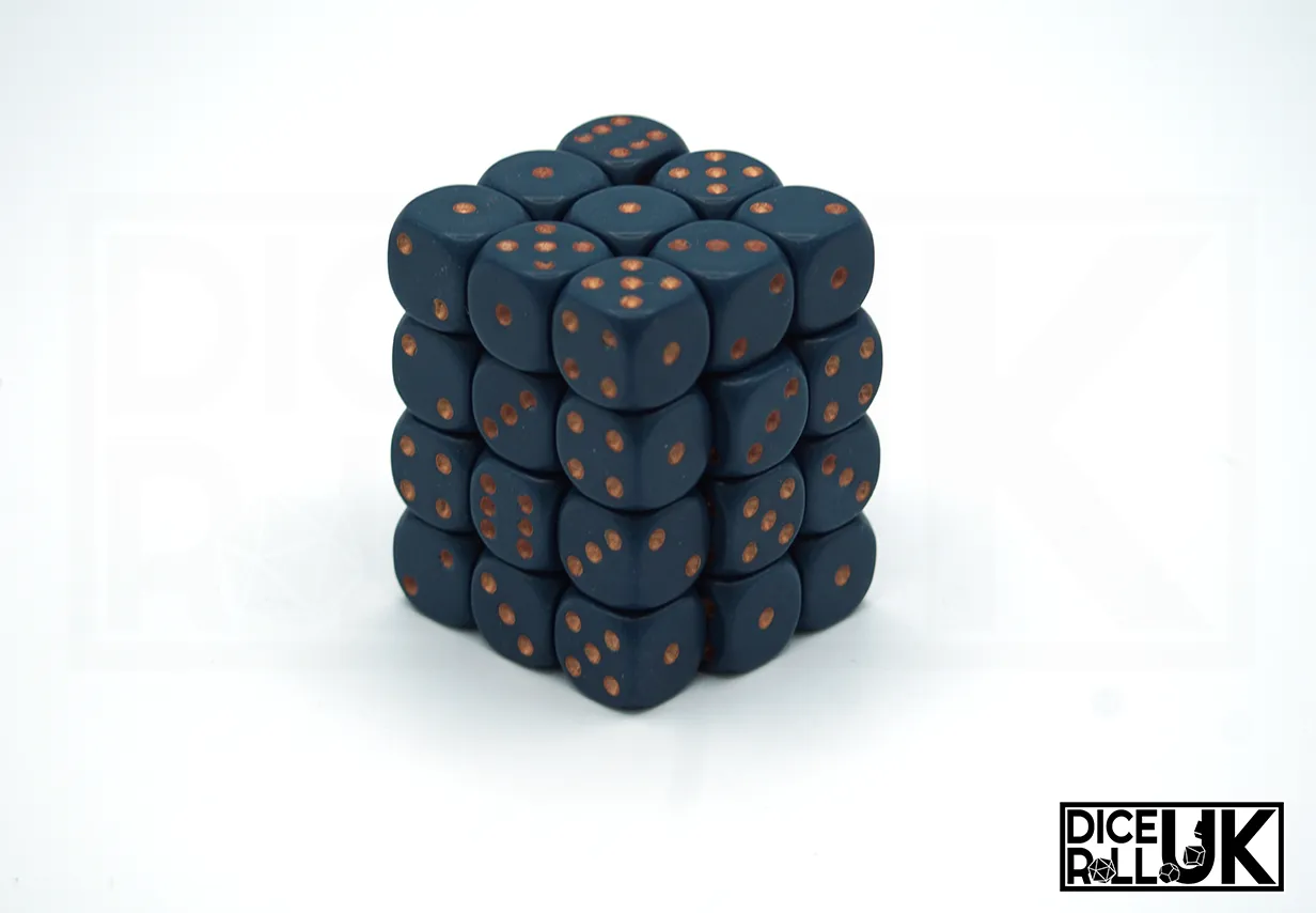 Chessex Opaque | 36x12mm D6 | Dusty Blue