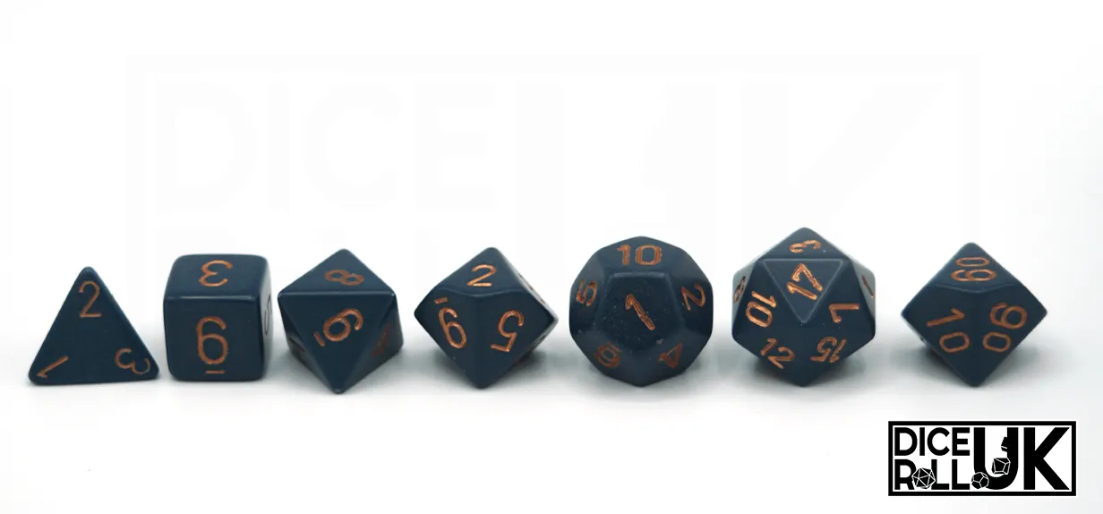Chessex Opaque | Dusty Blue