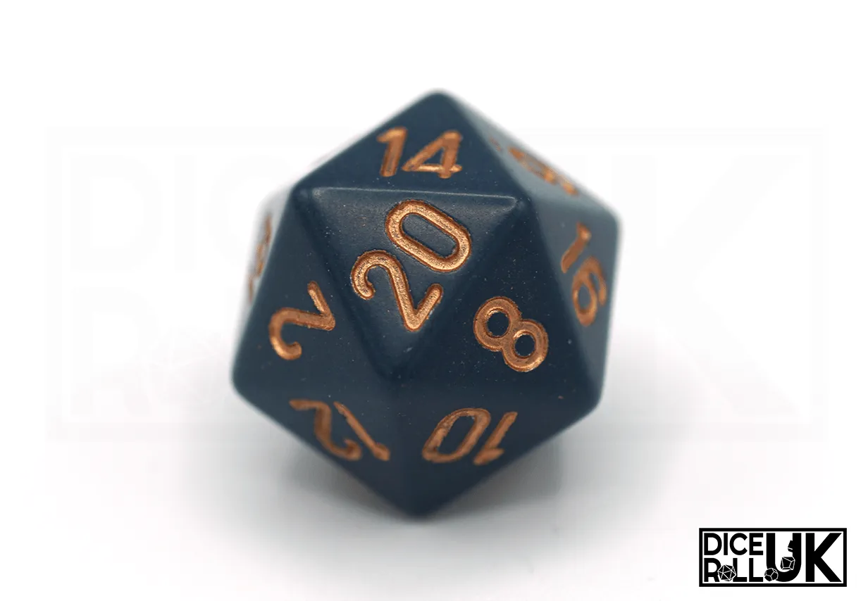 Chessex Opaque | Dusty Blue