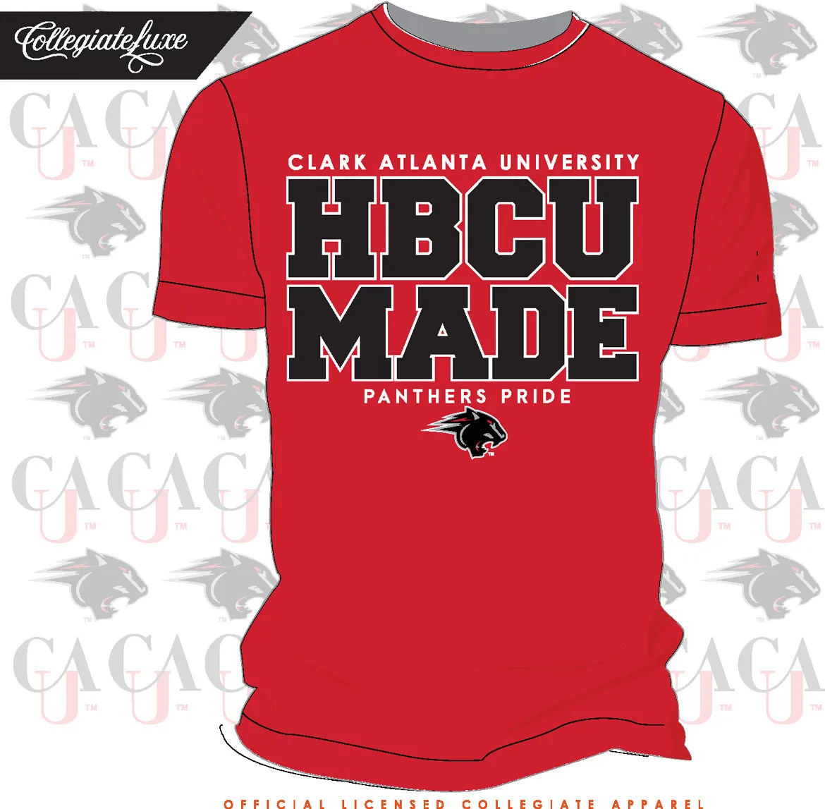 Clark Atlanta | HBCU MADE Red Unisex Tees (**)