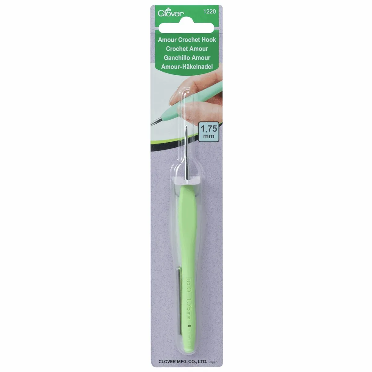 Clover Crochet Hook - Amour - 1.75mm