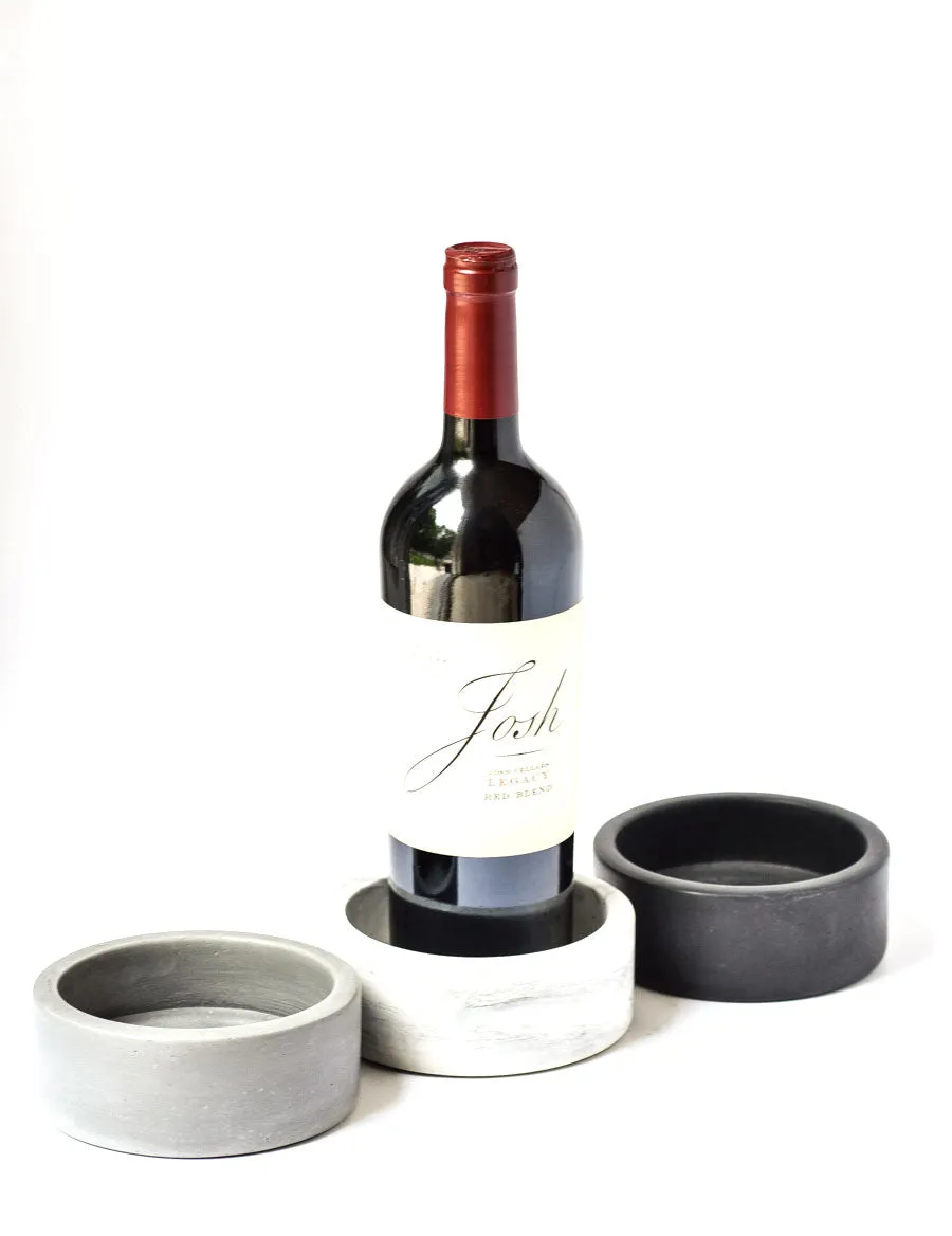 Concrete Wine Coaster
