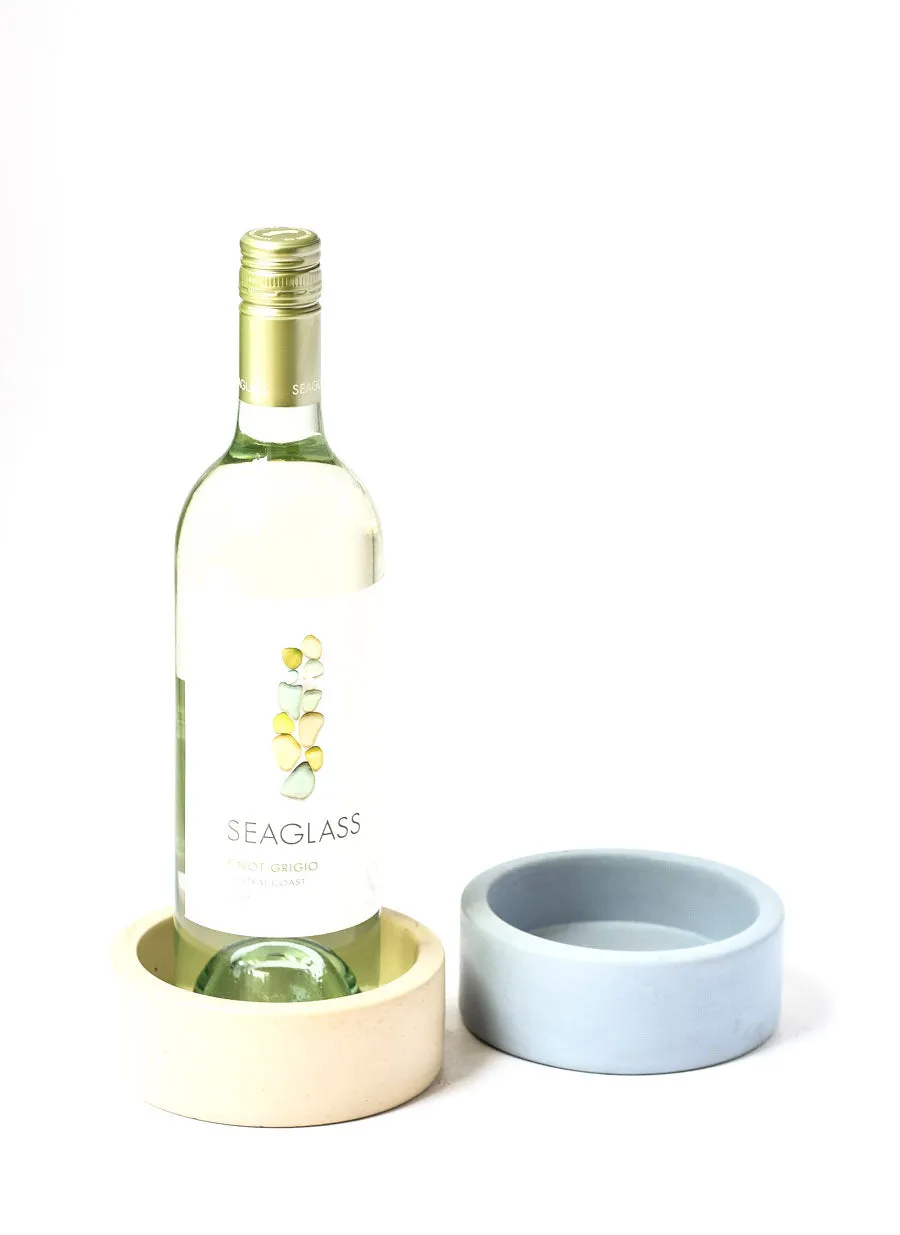 Concrete Wine Coaster
