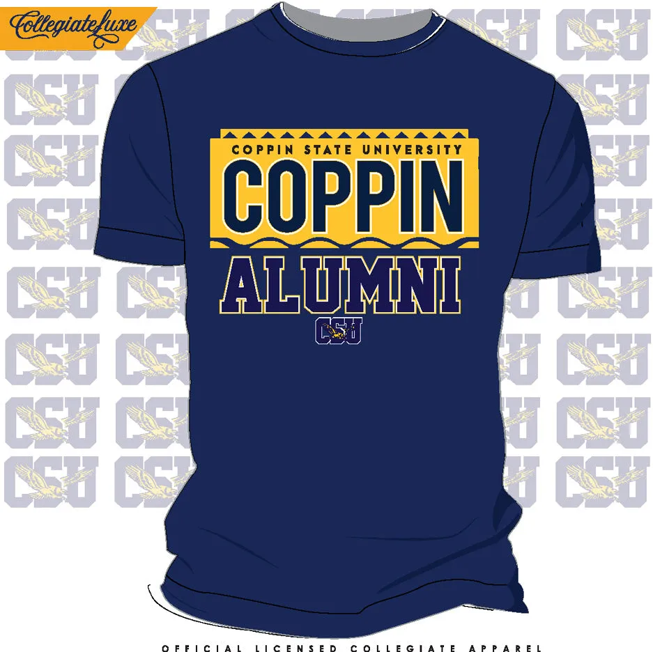Coppin St. | 90s ALUMNI Navy Unisex Tees (DK)