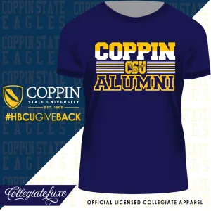 Coppin St. | ALUMNI Navy Unisex Tees (DK)