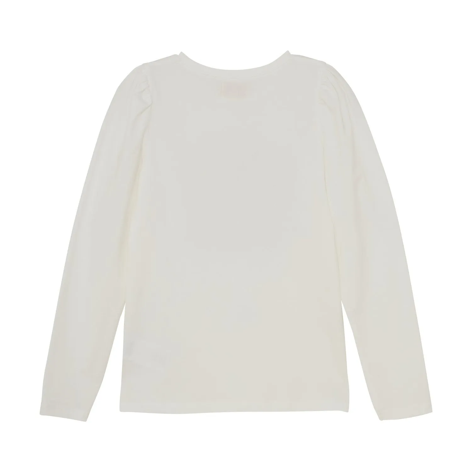 Creamie Sequin Embellished Tee Cloud White