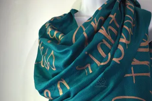 Custom Desiderata Be Gentle With Yourself. You Are A Child Of The Universe Script Shawl - Inspired With Love