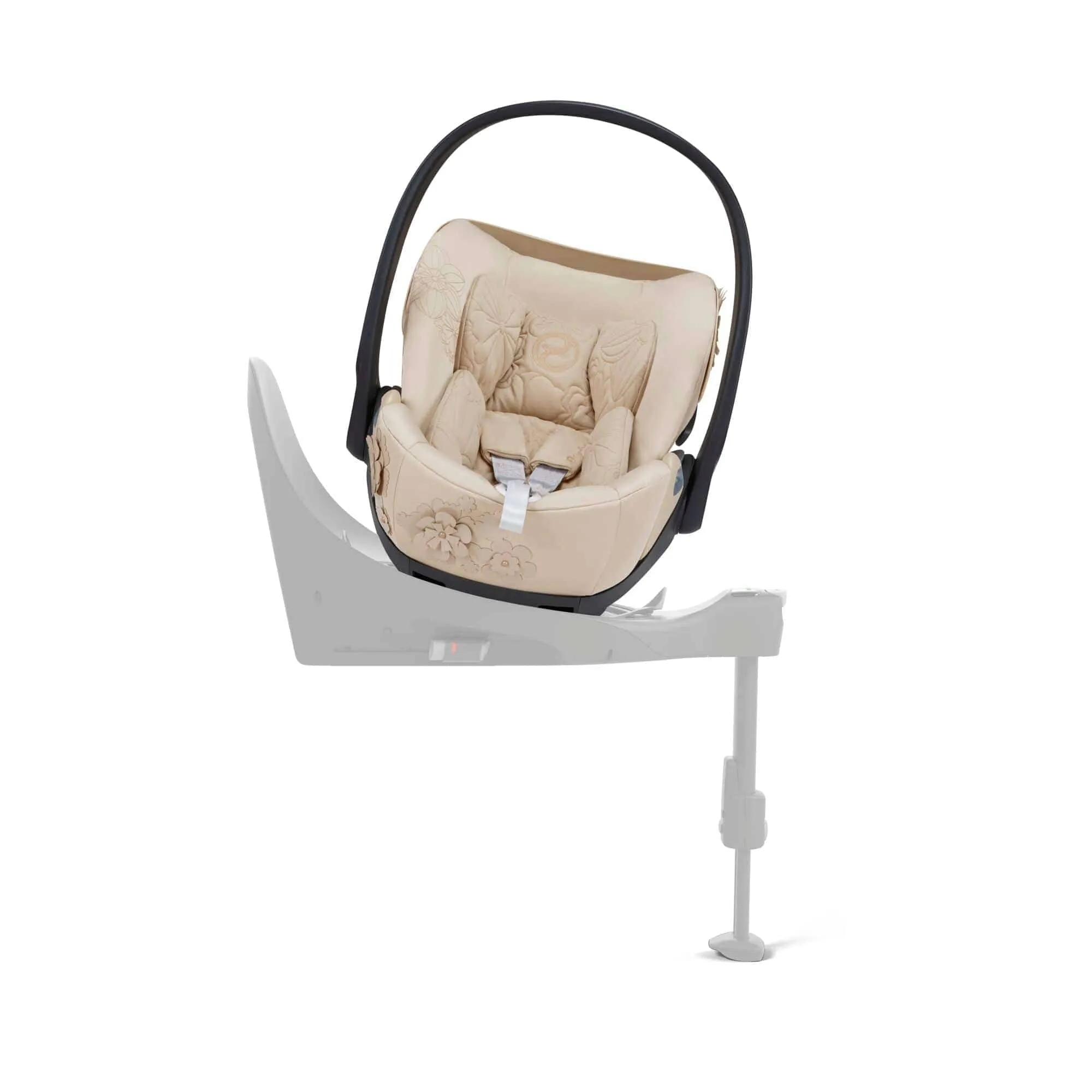 Cybex Cloud T Car Seat │ Simply Flowers Beige