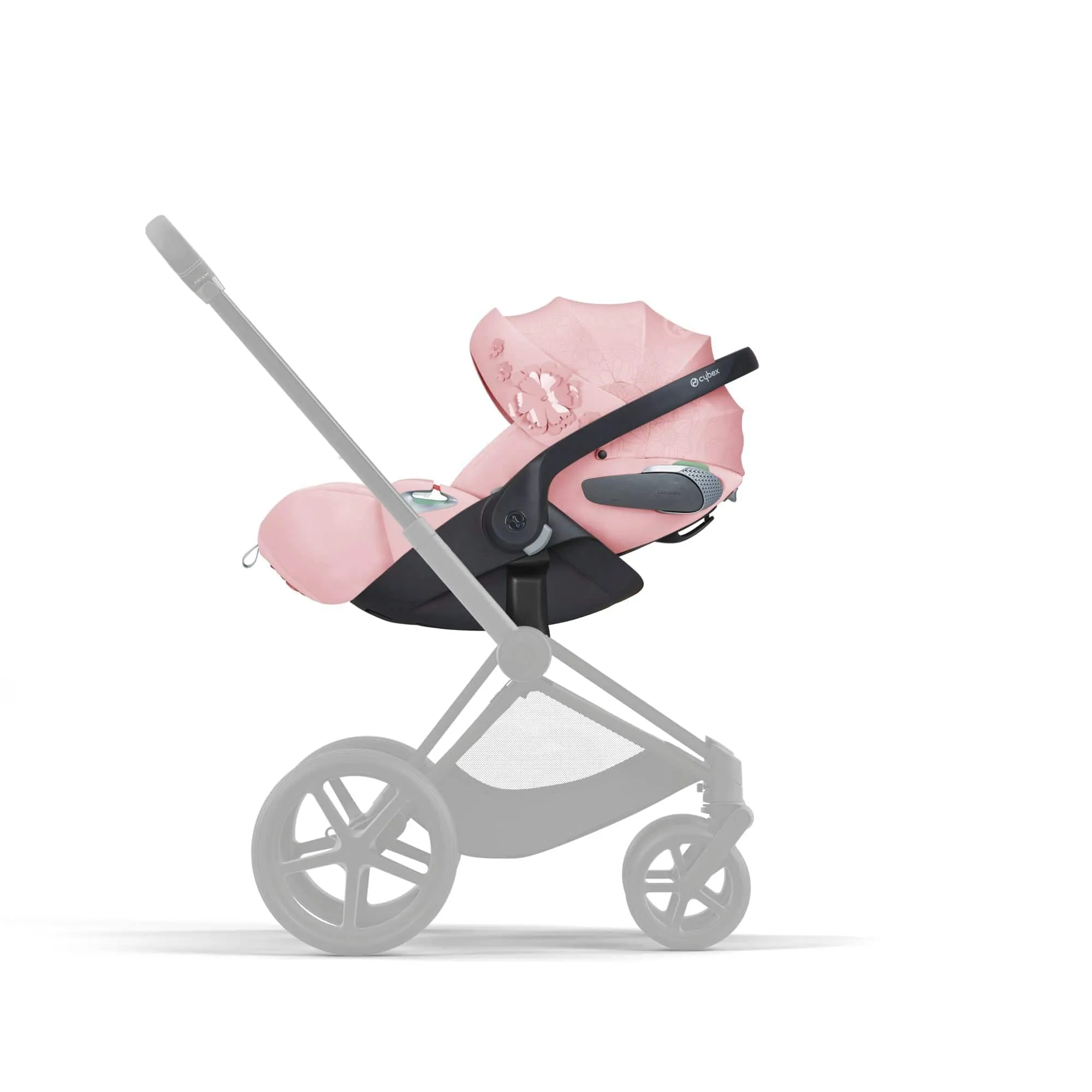 Cybex Cloud T Car Seat │ Simply Flowers Pink