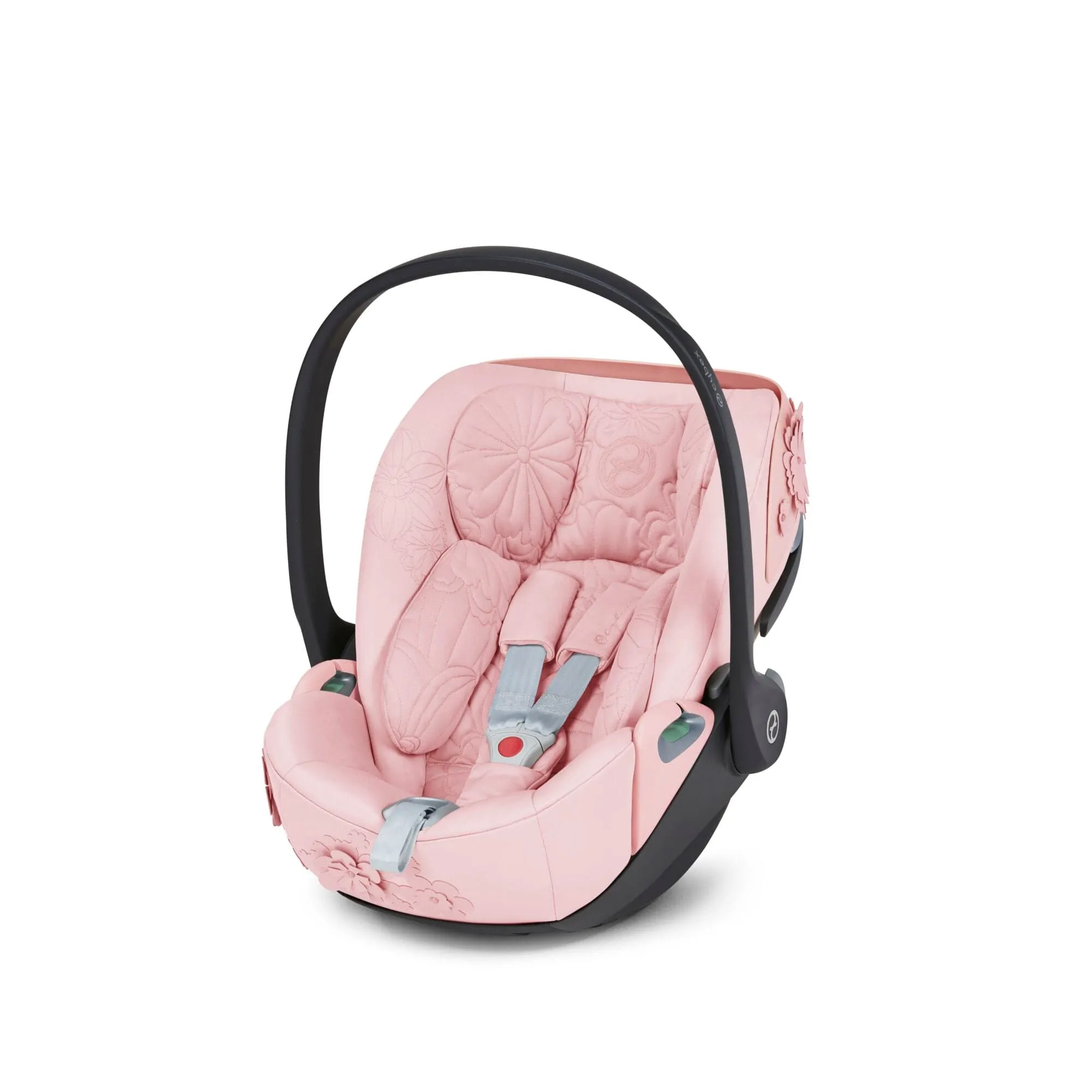Cybex Cloud T Car Seat │ Simply Flowers Pink