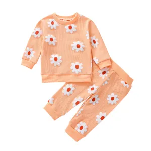 Daisy Ribbed Set