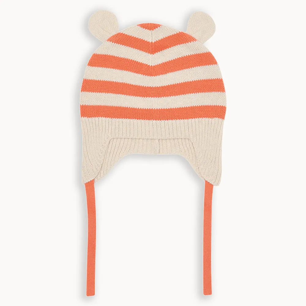 Damson - Saffron Knit Hat With Ears