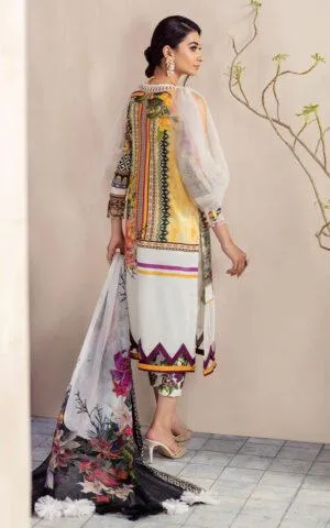 DANDELION CB-1B | Bella Fusion Mix Cambric Collection SS'21 | Unstitched Cambric Suits
