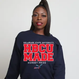 Del State | HBCU MADE Navy Unisex Sweatshirt (**)