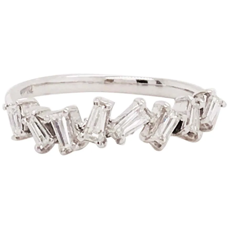 Diamond Tapered Baguette Ring