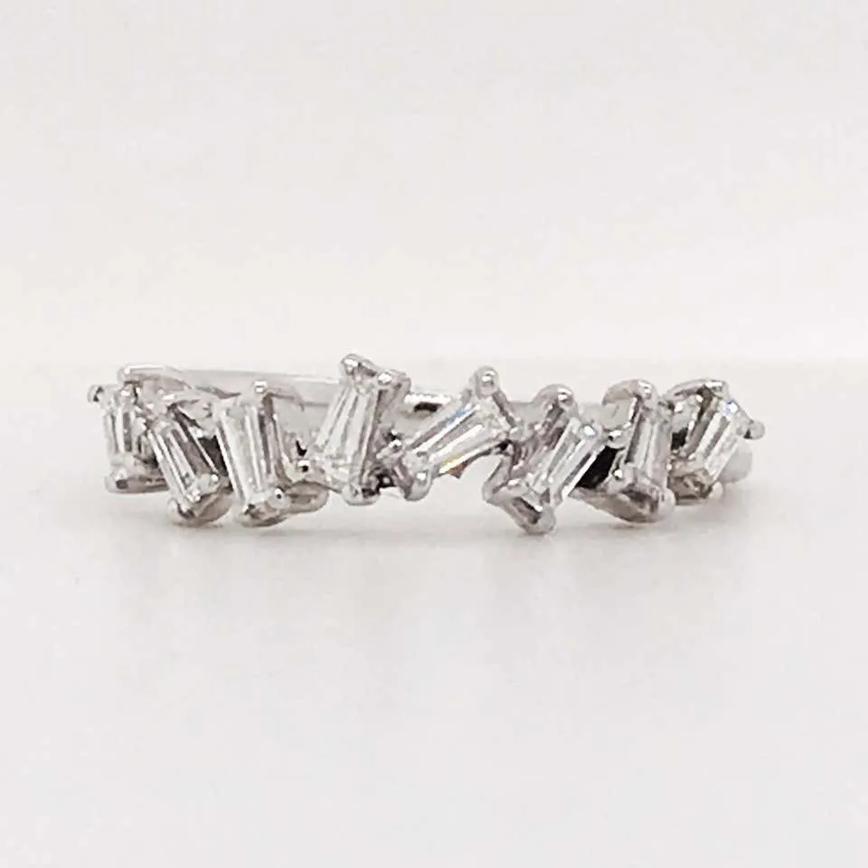 Diamond Tapered Baguette Ring