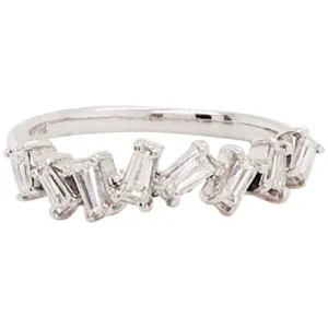 Diamond Tapered Baguette Ring