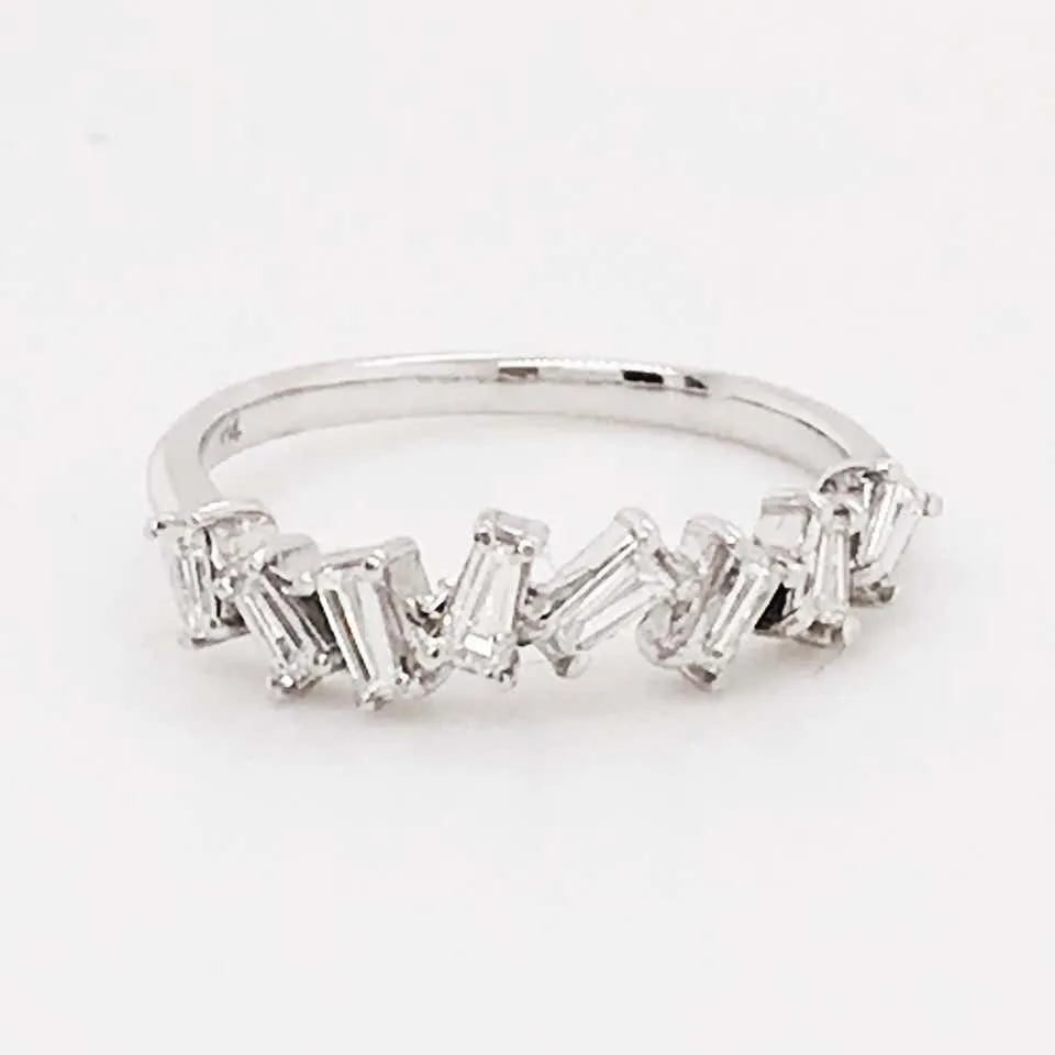 Diamond Tapered Baguette Ring