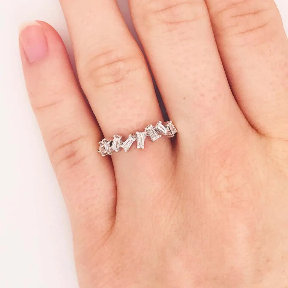 Diamond Tapered Baguette Ring