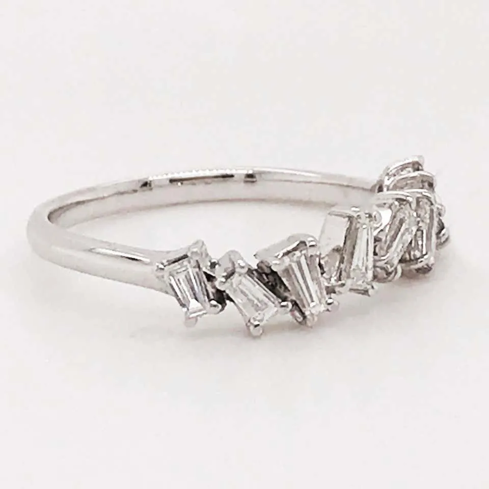 Diamond Tapered Baguette Ring