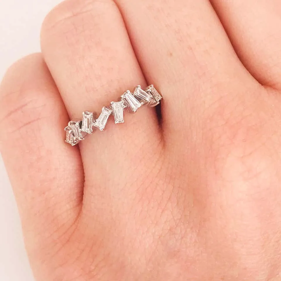Diamond Tapered Baguette Ring