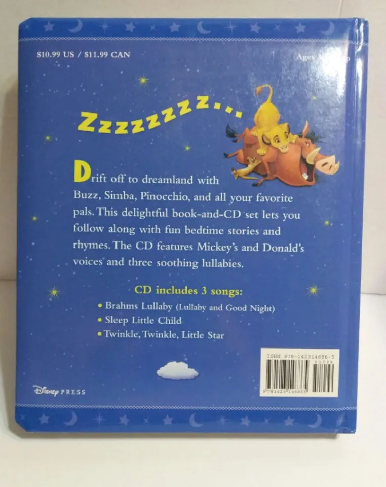 Disney Sleepy Time Fun Book