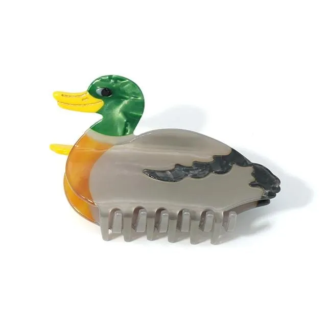 Duck Shaped Hair Claw