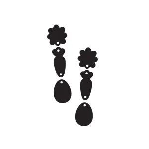 Easter Totems - 2 styles - 3 Pair Set