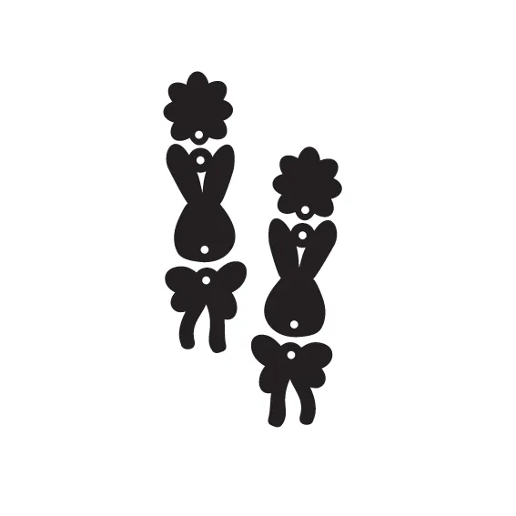 Easter Totems - 2 styles - 3 Pair Set