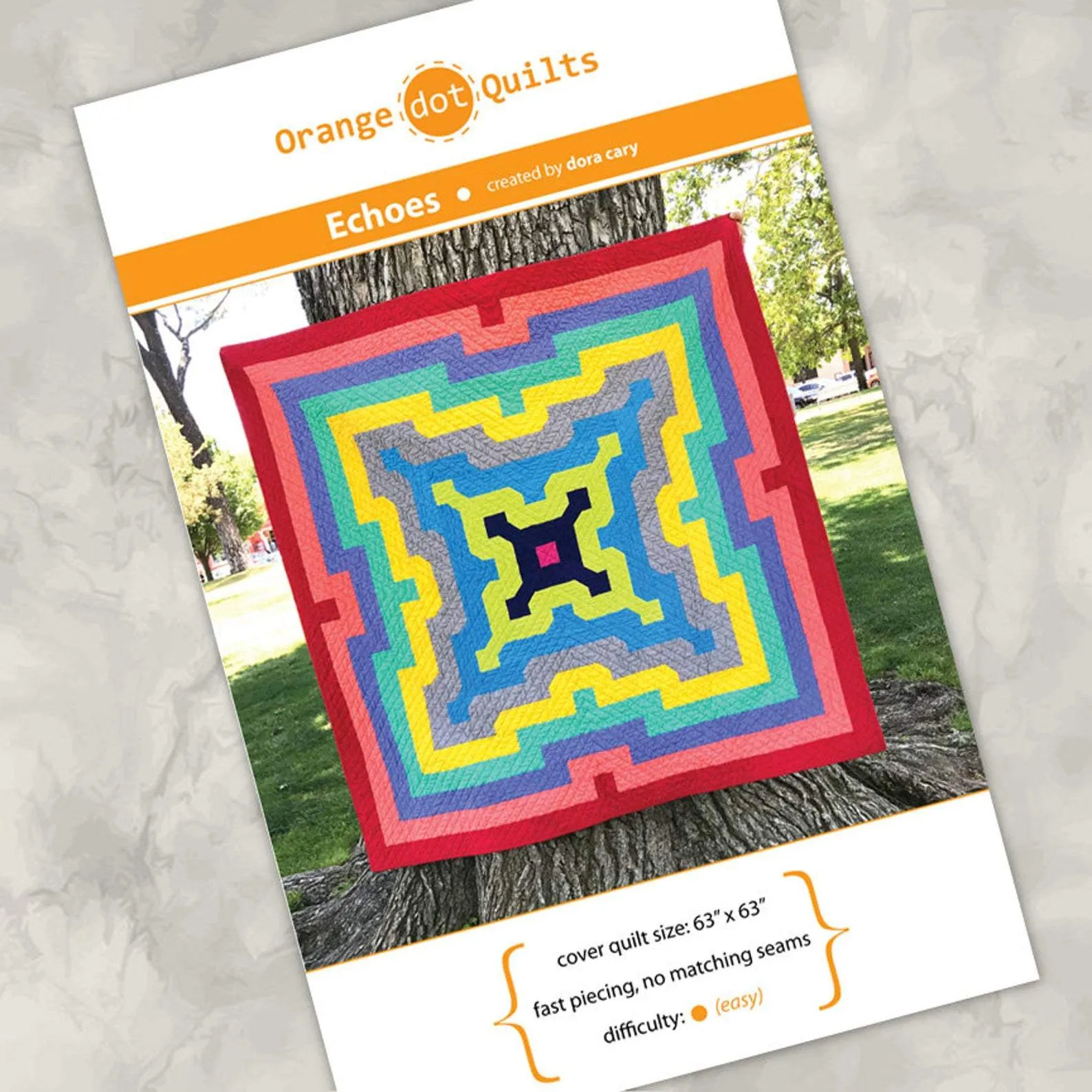 Echoes Quilt Pattern by Dora Cary