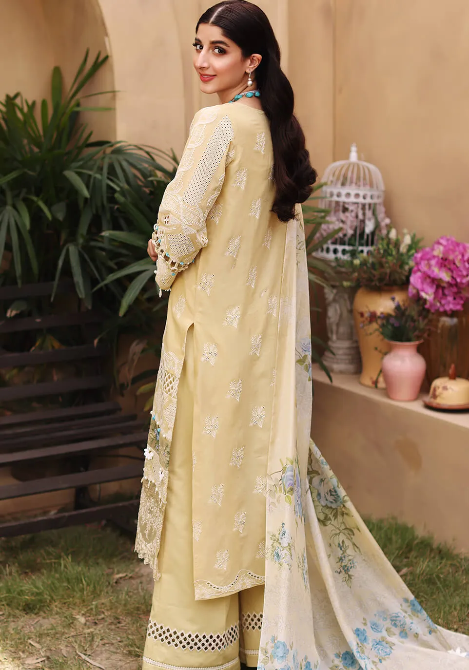 ELF-5 Sundance | Elaf Luxury Festive Lawn Collection 2022 | Unstitched Embroidered Lawn Suits