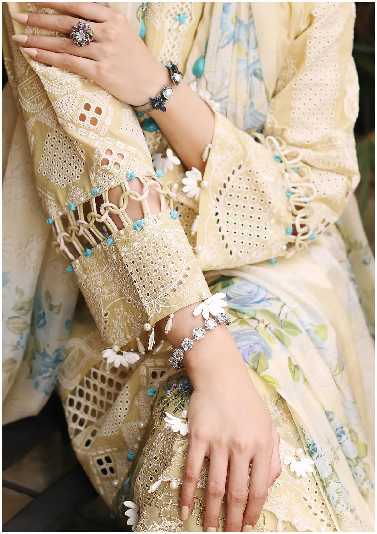 ELF-5 Sundance | Elaf Luxury Festive Lawn Collection 2022 | Unstitched Embroidered Lawn Suits