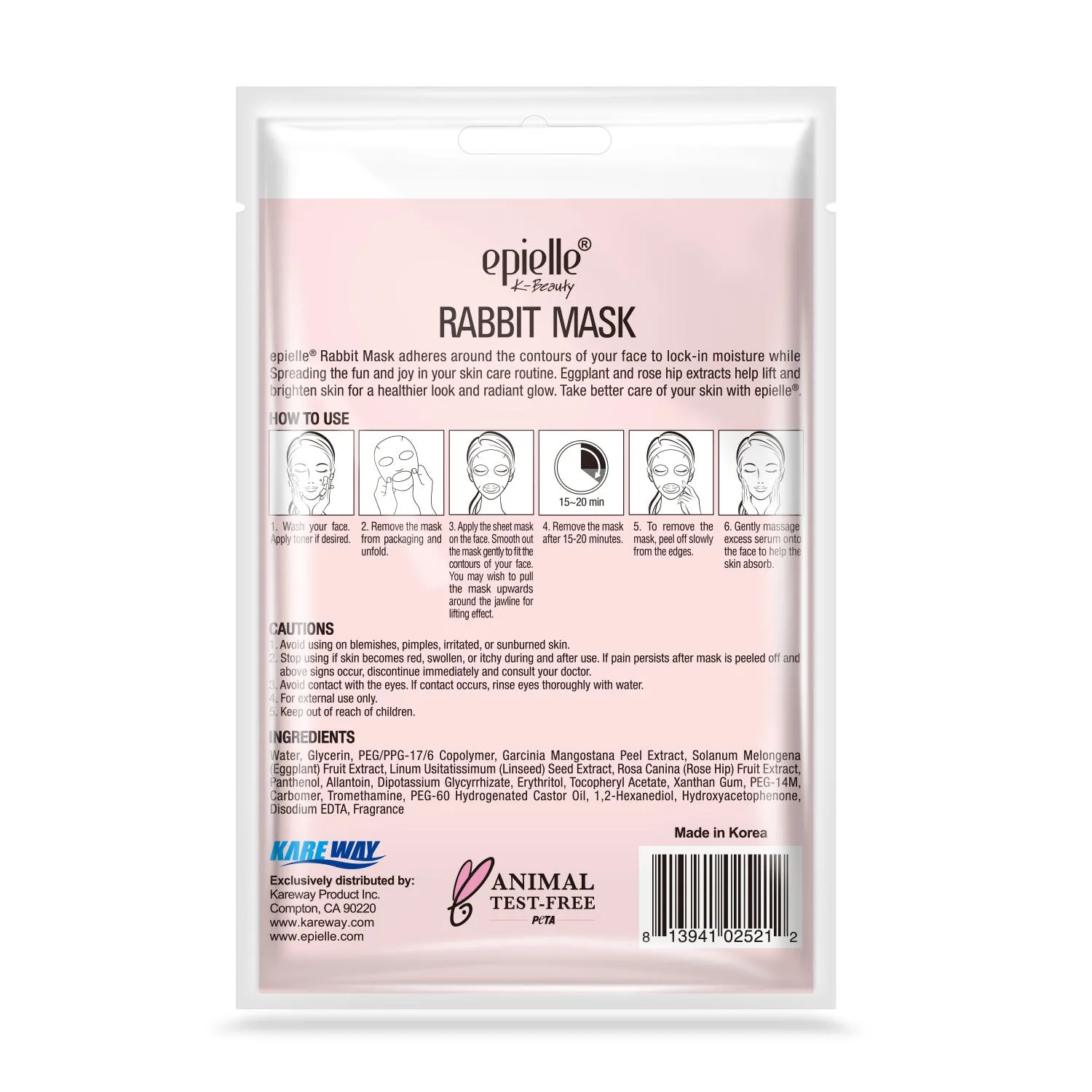 epielle Rabbit Character Mask