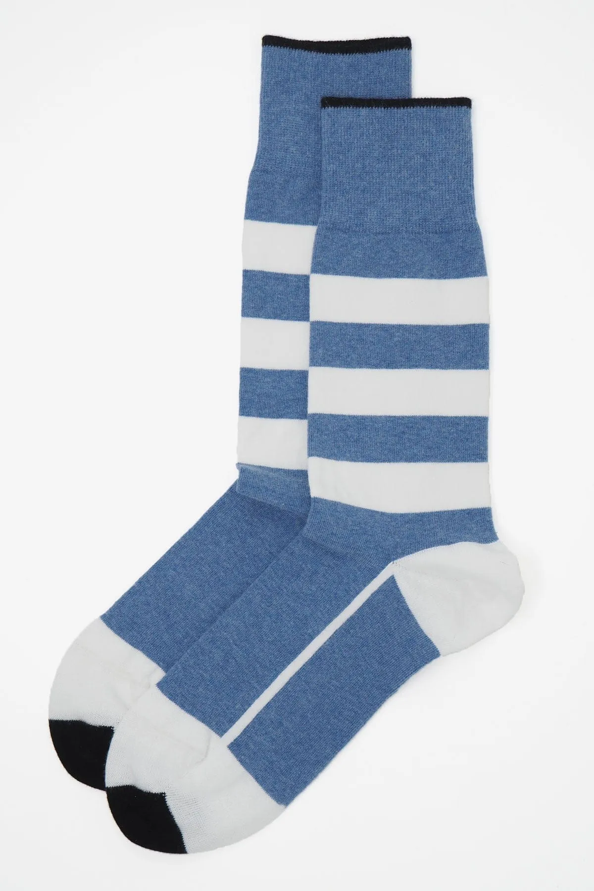 Equilibrium Men's Organic Cotton Socks | Blue
