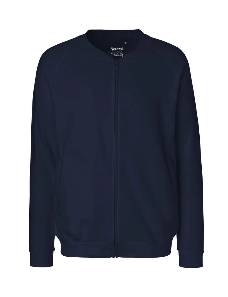 Fairtrade Organic Bomber Jacket: Unisex