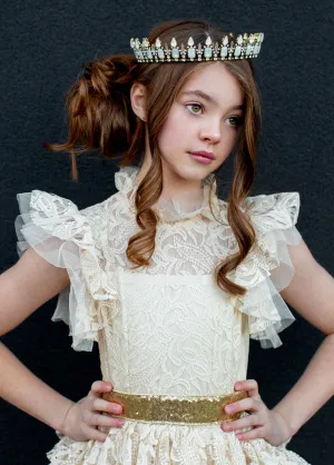 Fantasia Crown in Ivory