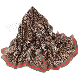 fashion Leopard Scarf women winter warm 2019 spring autumn Long warm Shawls and wraps foulard femme jijab luxury